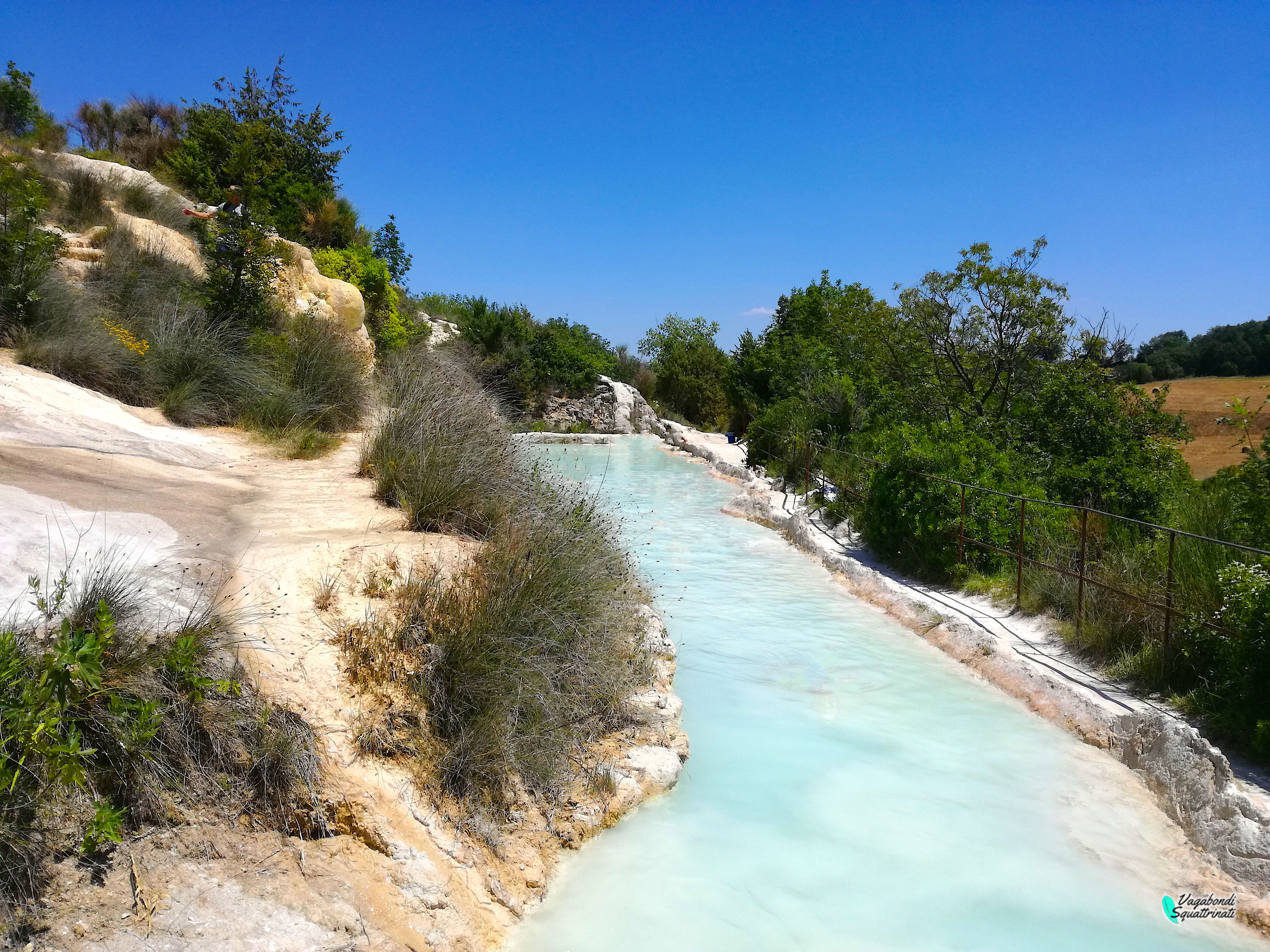 Bagno Vignoni e le sue terme libere