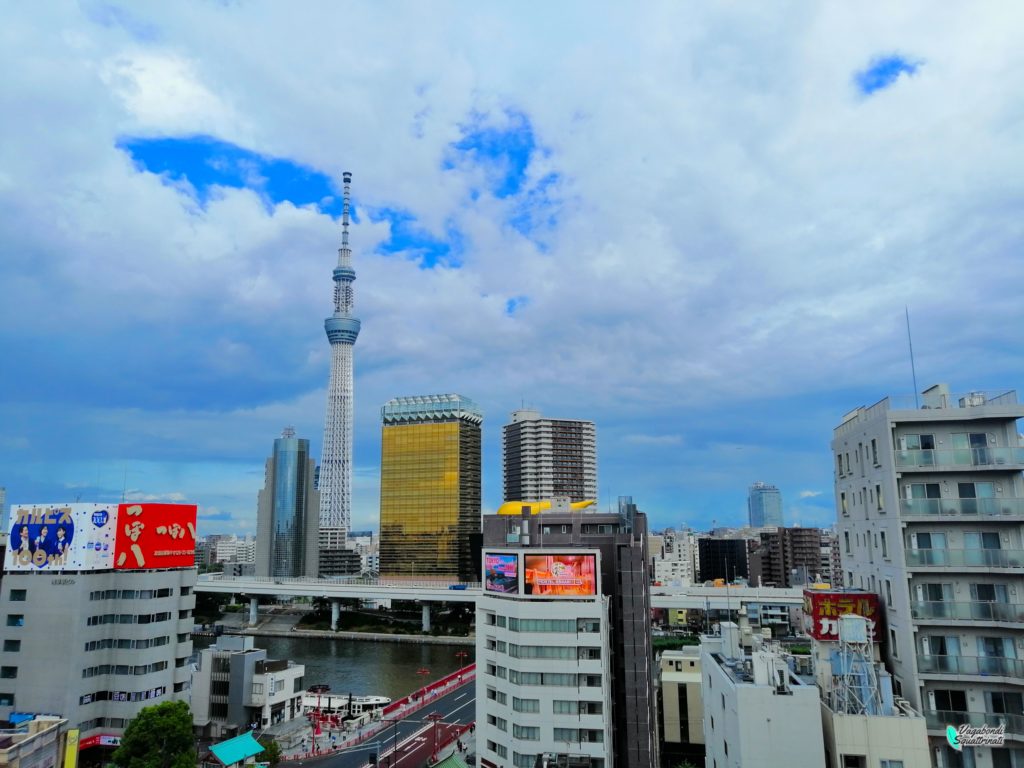 tokyo Skytree dal centro informazioni turistiche Asakusa Diario di viaggio a Tokyo