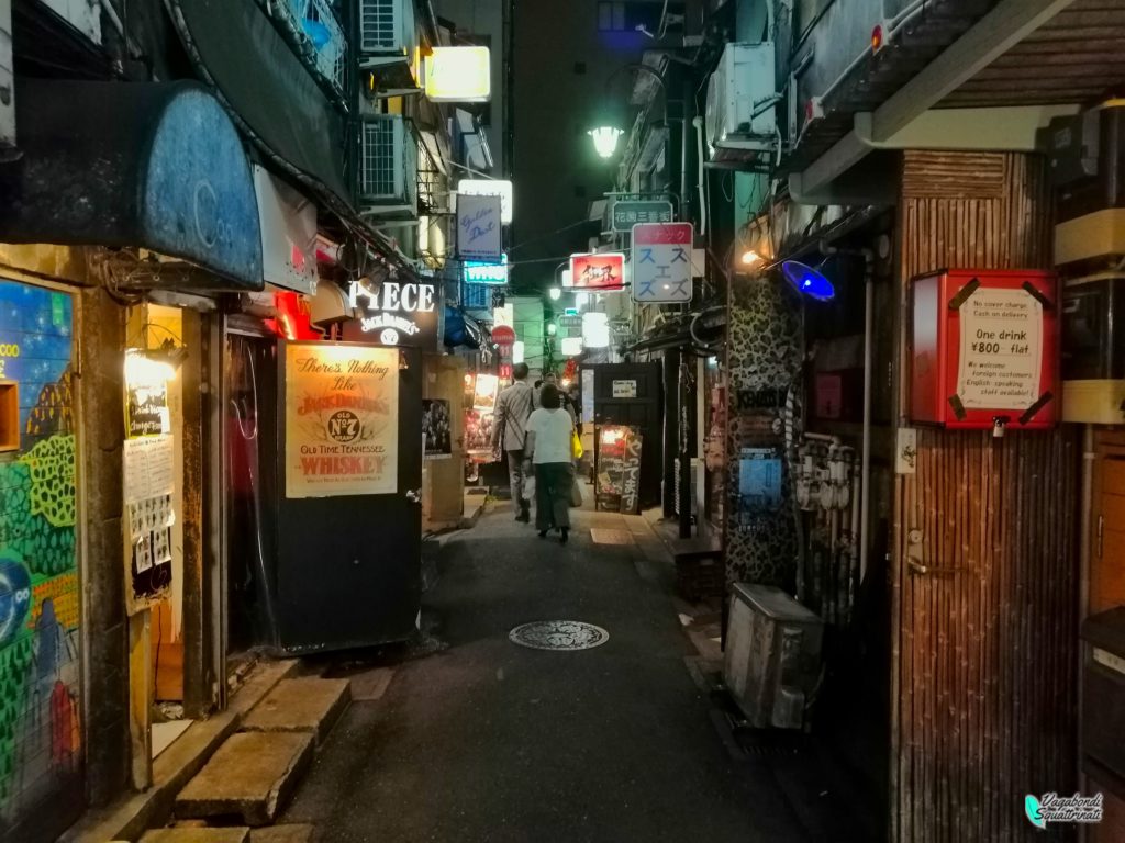 golden gai Shinjuku Diario di viaggio a Tokyo