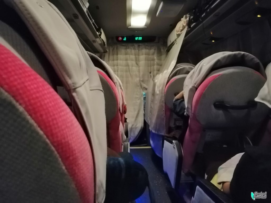 diario di viaggio a Tokyo interno willer express