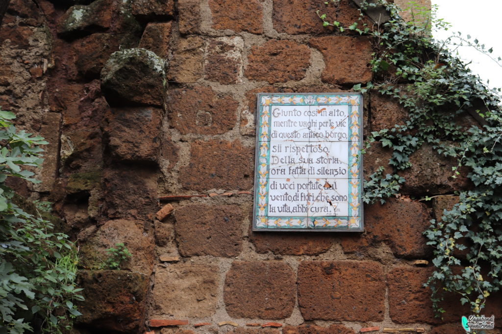 ingresso civita di bagnoregio