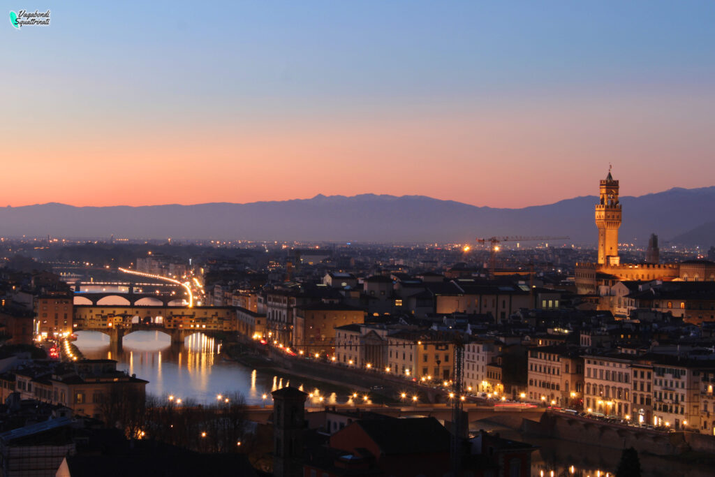 punti panoramici firenze piazzale Michelangelo