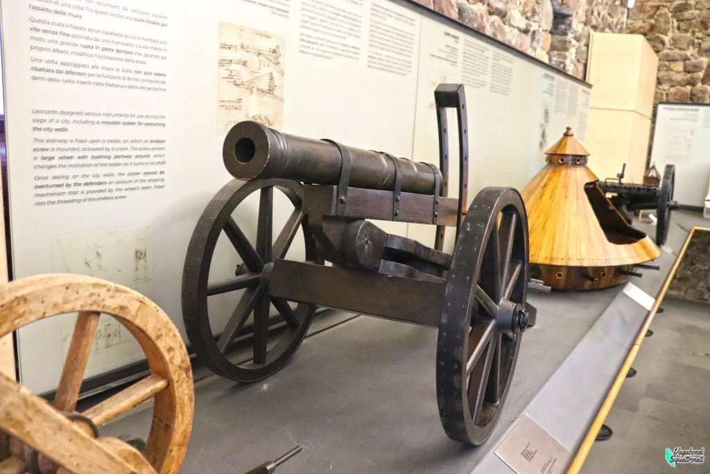 cannone museo Leonardo